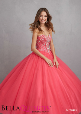 allure q423f coral bella quinces photography