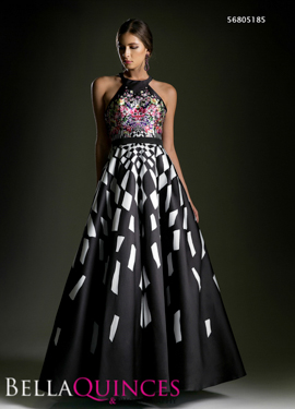 5185 prom dress black bella quinces photography