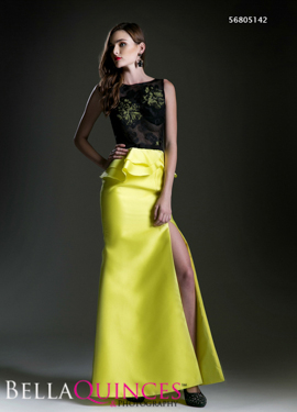 5142 prom dress black lime bella quinces photography