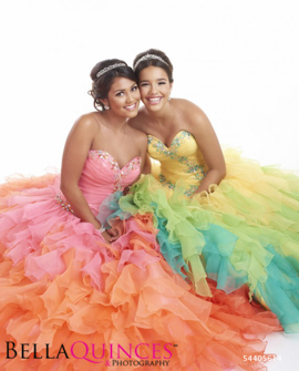 5614 bonny quinceanera pink orange bella quinces photography