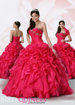 80063AL qbyvinci hot pink bella quinces photography