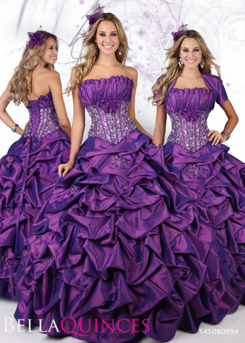 80094AL qbyvinci purple bella quinces photography