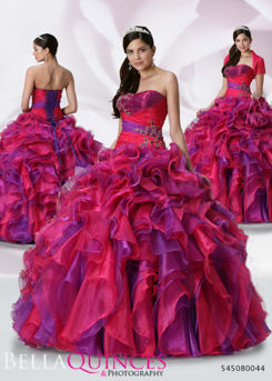 80044AL qbyvinci fushia purple bella quinces photography