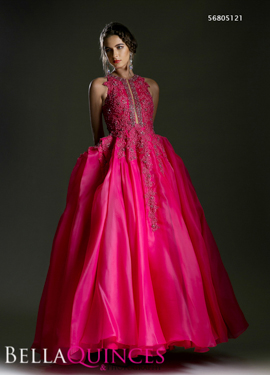 5121 prom dress fushia bella quinces photography