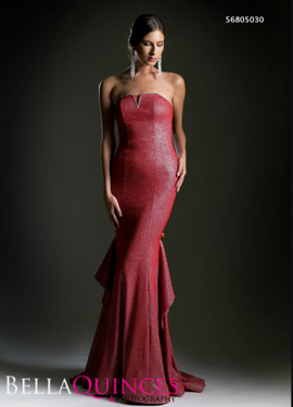 5030 prom dress red bella quinces photography