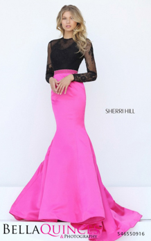 50916 prom glam pink black bella quinces photography