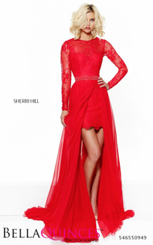 50949 prom glam red bella quinces photography