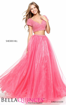 51039 prom glam pink bella quinces photography